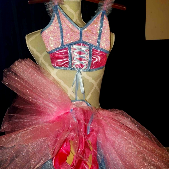 2pcs dance Custom made skirt and top - Picture 1 of 1